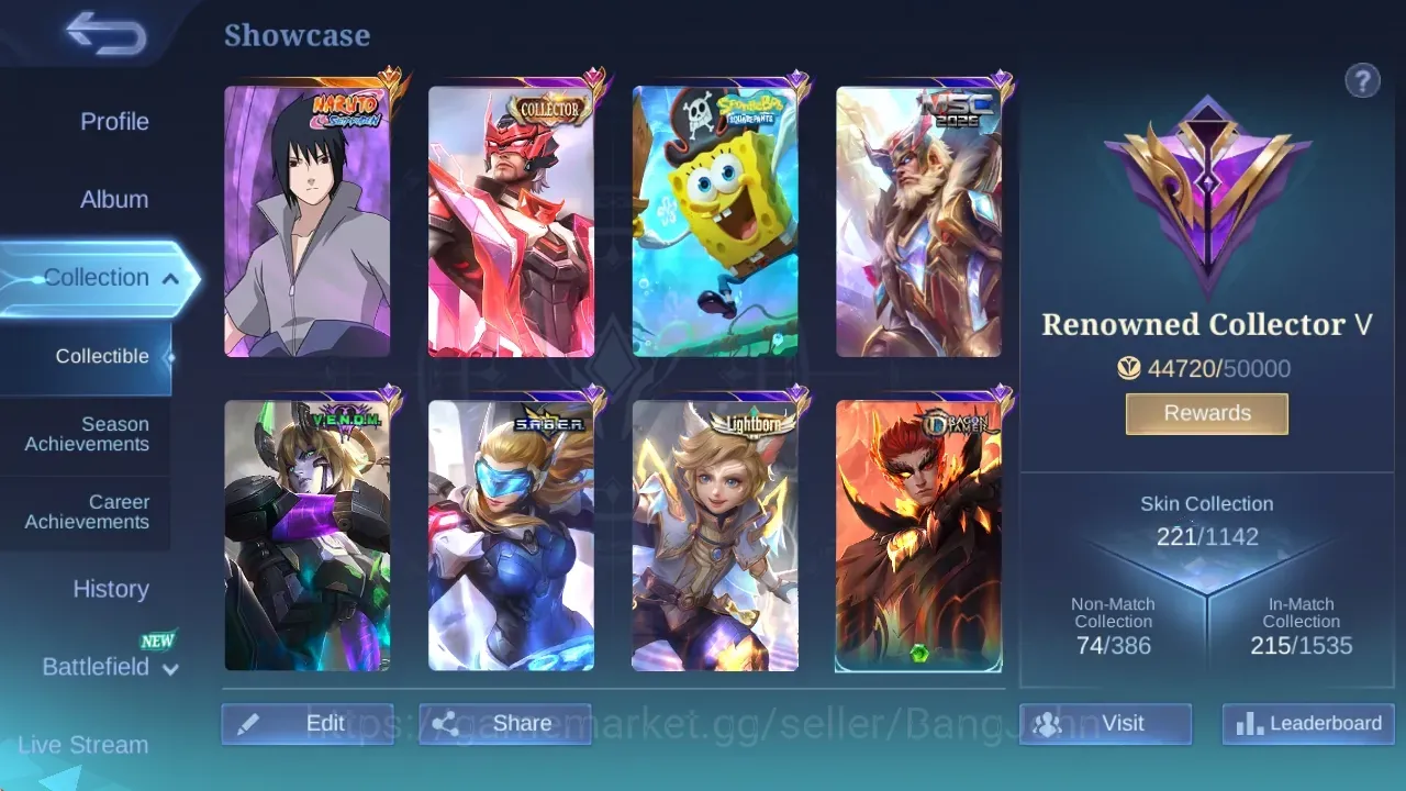 Mobile Legends: Bang Bang Accounts Others 1