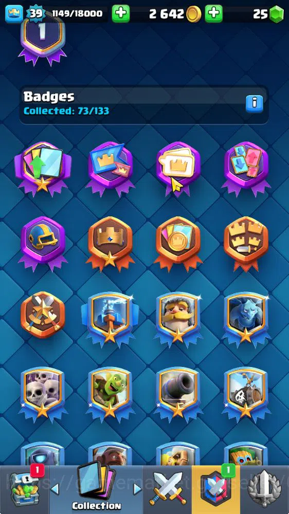 Clash Royale Accounts Midgame Lv 39|Trophy 7032|KTL 13|Limited Skin|Card 119| 1 Hero 14 EVO 6 Champ 21 Legedary 33 Epic 30 11