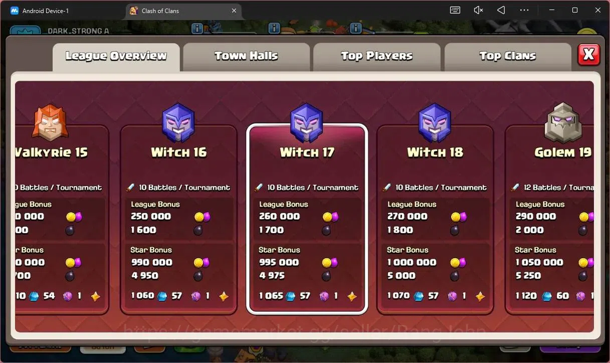 Clash of Clans Accounts Global |TH15–BH10|LVL 131|HH 9|BK63,AQ60,MP31,GW28 image 8
