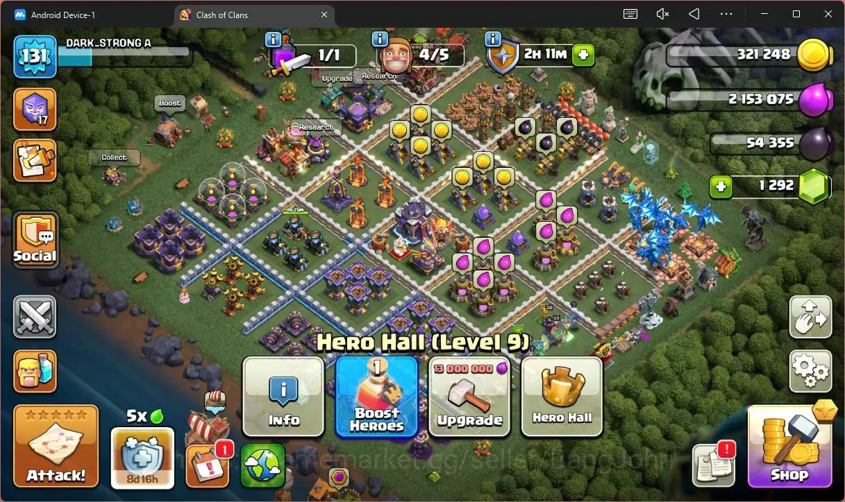 Clash of Clans Accounts Global |TH15–BH10|LVL 131|HH 9|BK63,AQ60,MP31,GW28 image 9