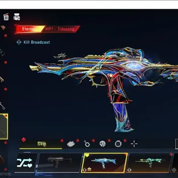 Blood Strike Accounts Others ASIA|2 ETERNAL MP7 Tidesong Lv2,DEagle Scorpio|3 Meele Ultra Shuriken Azure,Talon Knife