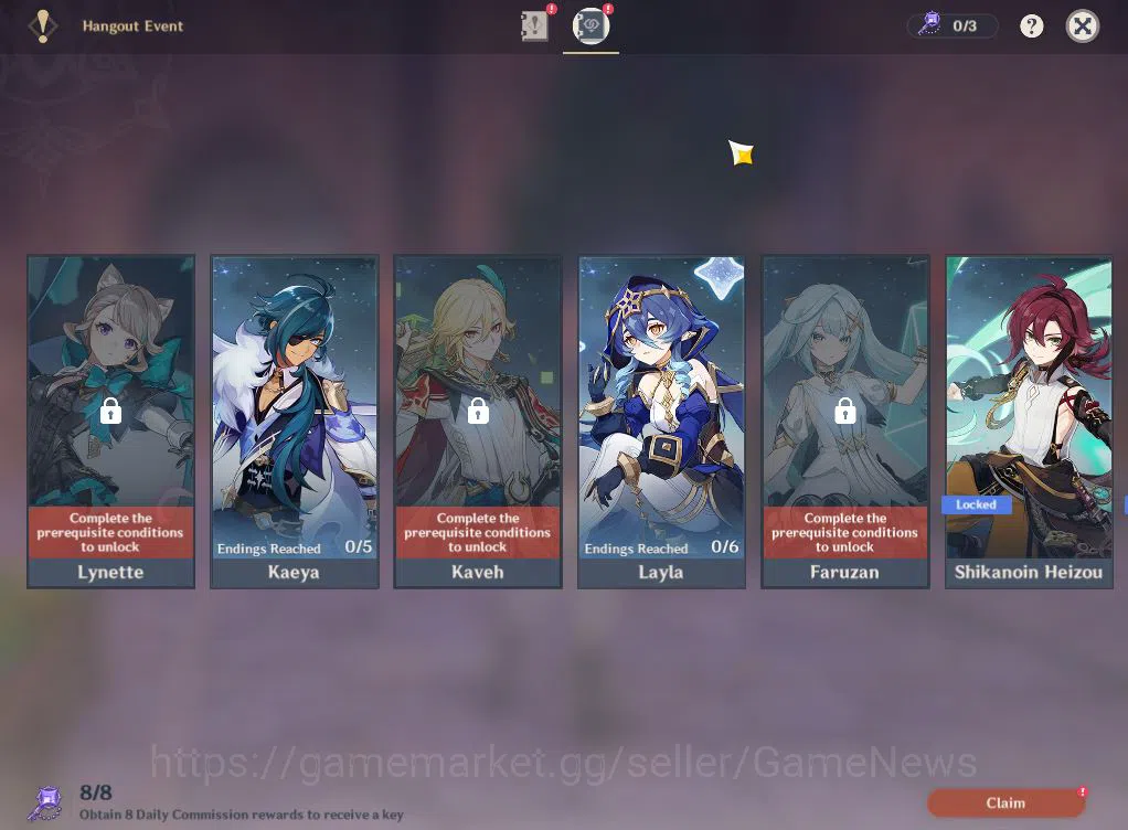 Genshin Impact Accounts ASIA|AR57|PremTeam Neuvillette|8Limited+2(*5Weapon image 16