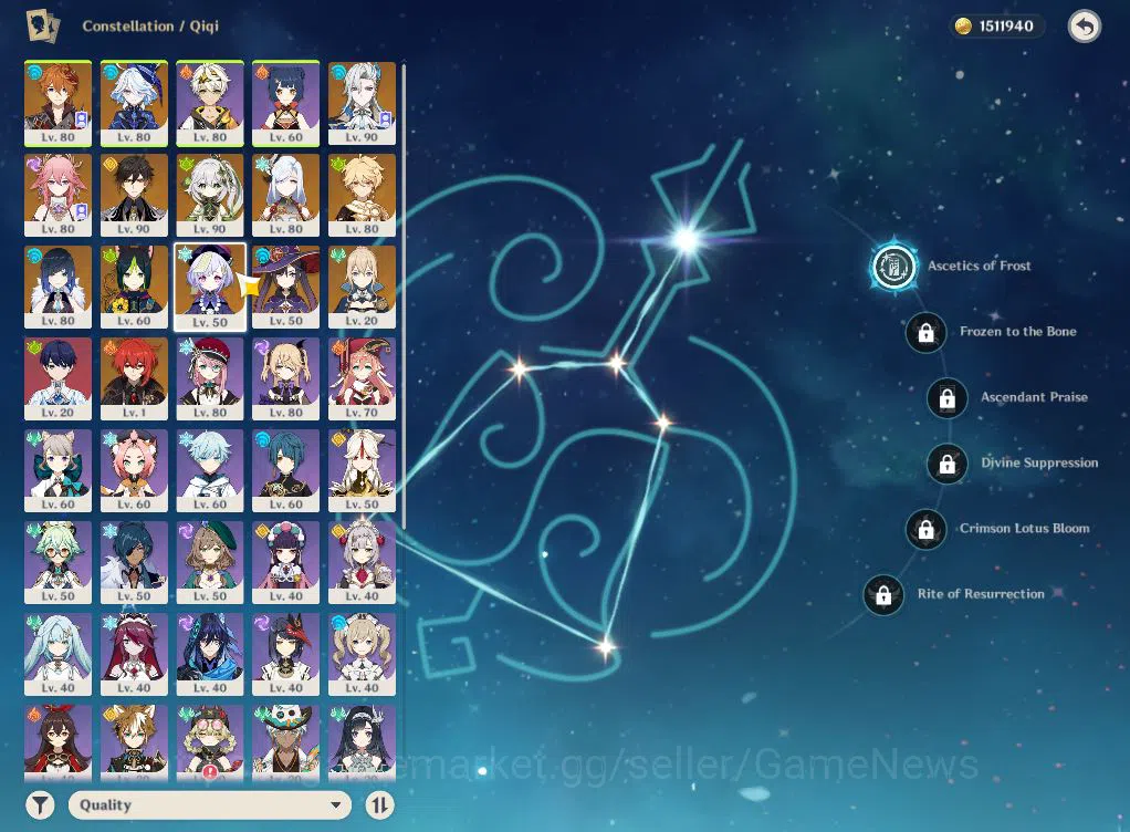 Genshin Impact Accounts ASIA|AR57|PremTeam Neuvillette|8Limited+2(*5Weapon image 6