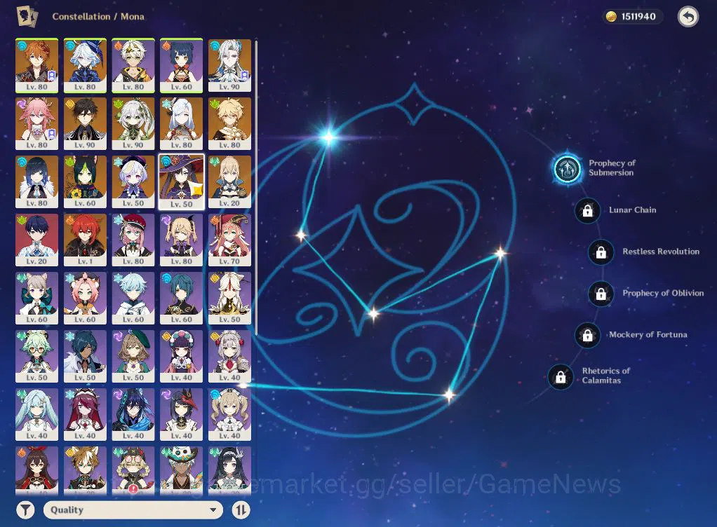 Genshin Impact Accounts ASIA|AR57|PremTeam Neuvillette|8Limited+2(*5Weapon image 7
