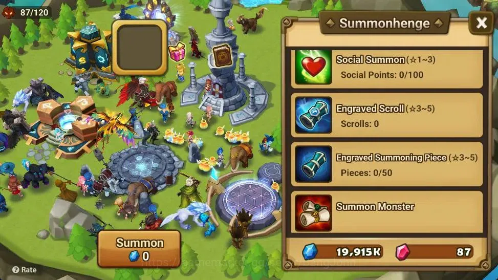 Summoners War: Sky Arena Accounts Starter GLOBAL | NB 5 TESHAR,Starter Gacha 115 12Y+160 11Y Scrool, 3 Legendary All 6