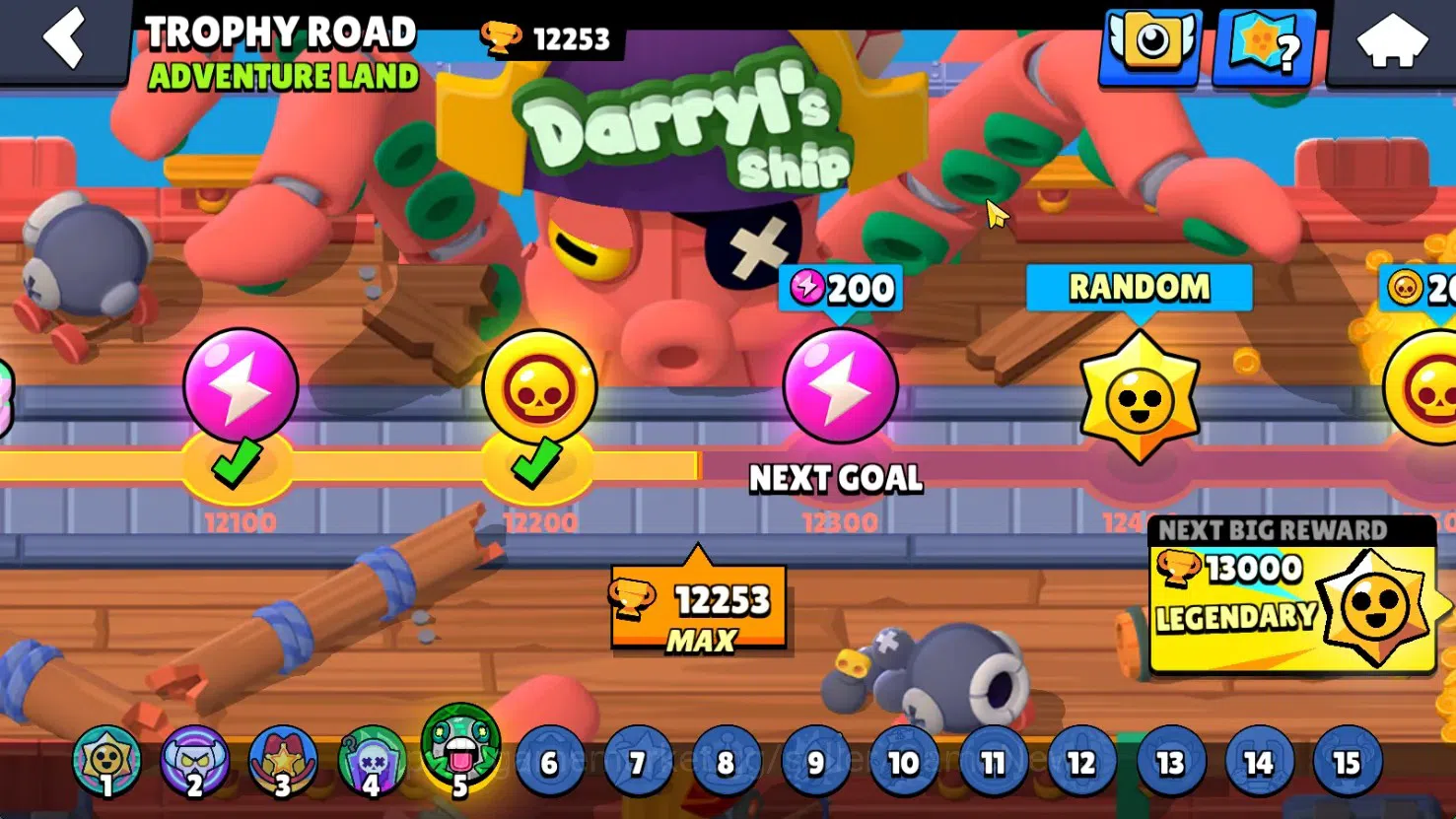 Brawl Stars Accounts 12253 Trophy|87 Brawlers 16 Max|180 Skin|HyperC(Manga Kenji,S Poco),5 Legend,15 Myth,47 Epic,Etc|15k 4
