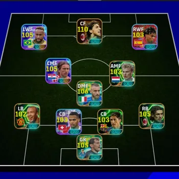 eFootball Accounts High-End Kolektif 3238+ Ibrahimovic x Neymar jr x Luca Modric x Denis Bergkamp x Daniele de rossi x
