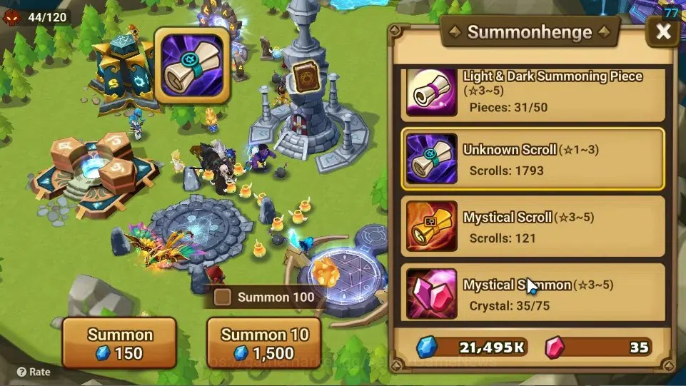 Summoners War: Sky Arena Accounts ASIA|Lv 26|Ready Gacha|103 12 YSC + 160 11 YSC + 3 image 12