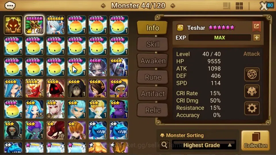 Summoners War: Sky Arena Accounts ASIA|Lv 26|Ready Gacha|103 12 YSC + 160 11 YSC + 3 image 8