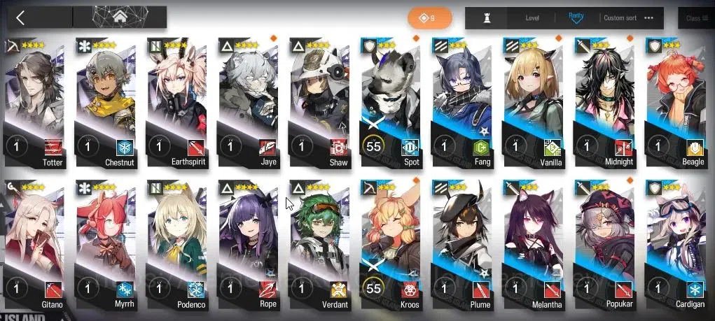 Arknights Accounts Lv 31| 53 OP+1 Skin | 3,9K Orundum 40 Originium | image 7