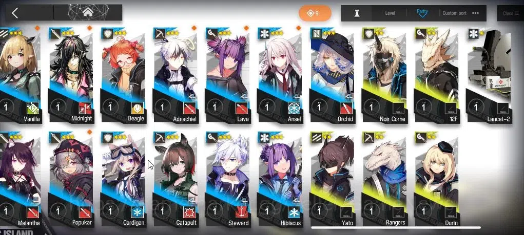 Arknights Accounts Lv 31| 53 OP+1 Skin | 3,9K Orundum 40 Originium | image 8