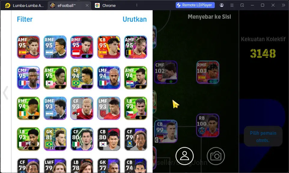 eFootball Accounts Mobile|PW 3148|Epic Gerrard,Shevchenko,Hazzard,Sil image 1