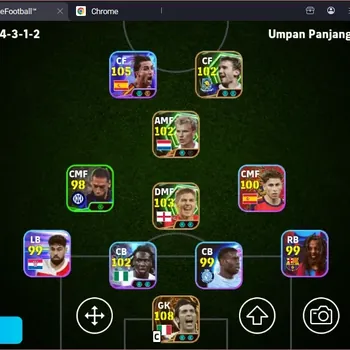 eFootball Accounts High-End Android|PW 3142|BigT Gianluigi,ShwT FTorres,ShwT Lamine,Epic Gerrard,Epic Bergkamp,Epic
