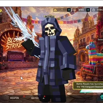 Blood Strike Accounts Collab Skin ASIA|Melee Sword-Voidedge & Axe-Crystal Breaker|Collab Bleach Ethan-Byakuya&MP5,TokRev