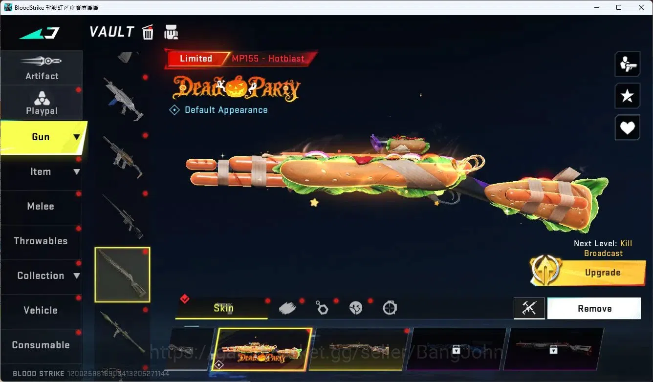Blood Strike Accounts ASIA |1 Eternal QBZ95-Whisper |2 Collab AOT: KAG-6 image 14