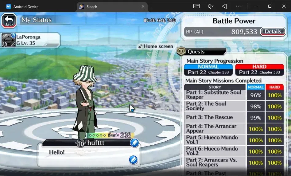 Bleach: Brave Souls Accounts [GLOBAL]54K Orb|2 New Ichigo Renewed,Byakuya Renew image 4