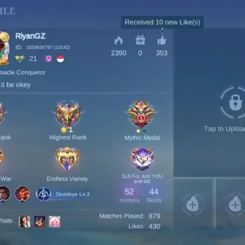 Mobile Legends: Bang Bang Accounts Others Hero 52|Skin 44|Junior|Epic Bane,Lancelot,Nana|Blazing Franco|Etc.|Check