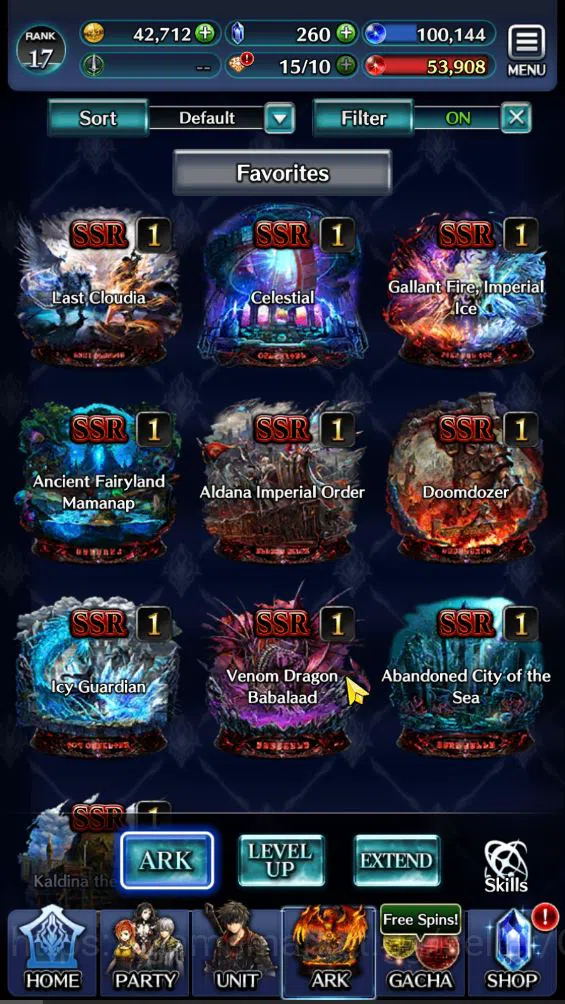 Last Cloudia Accounts GLOBAL|Rank 17|Top Tier Unit [DL Balezar,Emperor L image 10