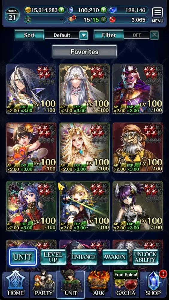 Last Cloudia Accounts GLOBAL|Rank 22|100k Crystal|Top Tier Unit [Emperor image 1