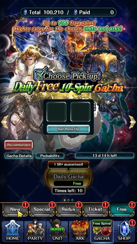 Last Cloudia Accounts GLOBAL|Rank 22|100k Crystal|Top Tier Unit [Emperor image 10