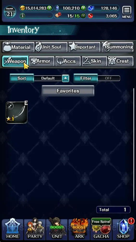 Last Cloudia Accounts GLOBAL|Rank 22|100k Crystal|Top Tier Unit [Emperor image 16