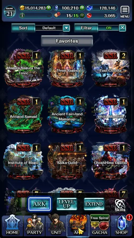 Last Cloudia Accounts GLOBAL|Rank 22|100k Crystal|Top Tier Unit [Emperor image 6