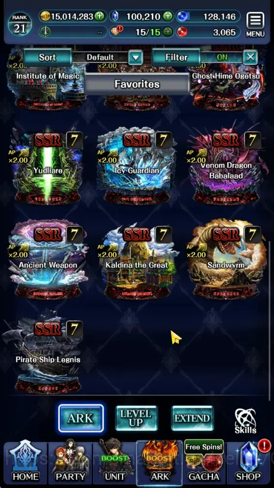 Last Cloudia Accounts GLOBAL|Rank 22|100k Crystal|Top Tier Unit [Emperor image 7