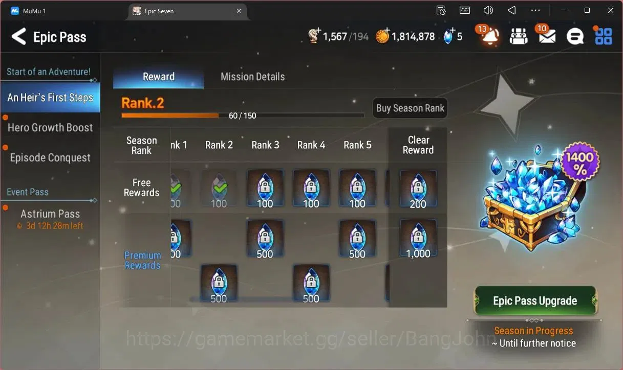 Epic Seven Accounts Global Unverif |Best Starter|4 ML(NC Lady,SE Celin image 14