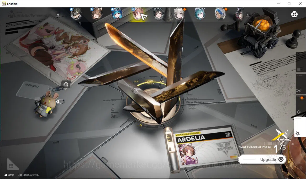 Arknights: Endfield Accounts Asia Lv25|(Gilberta,Last 6