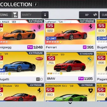 Racing Master Accounts SEA |Lvl 7|1 Prime Legend Car ( Jesko Attack ) + 48 Etc Car |117K Gold|Log NetEase|Take Email|Check