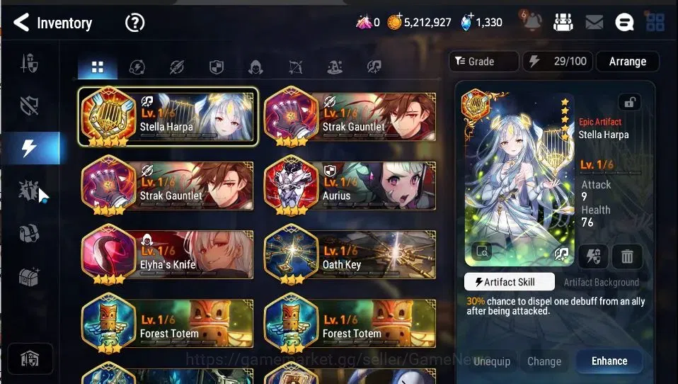 Epic Seven Accounts GLOBAL Unverif|New Era|2 ML(Rhianna&Luciella,Harse image 16