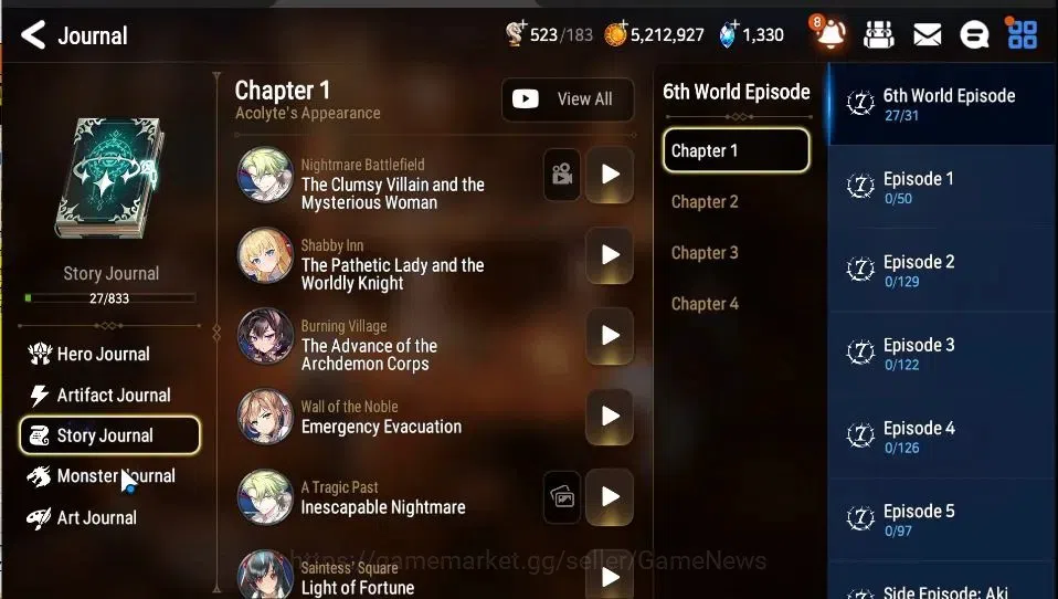 Epic Seven Accounts GLOBAL Unverif|New Era|2 ML(Rhianna&Luciella,Harse image 7