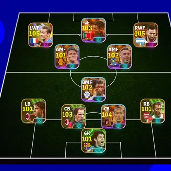 eFootball Accounts Legends & Iconic Players EFOOTBALL OLD ERA,BIGTIME MESSI 2023,RARE CARD PAULO DYBALA,READY TO