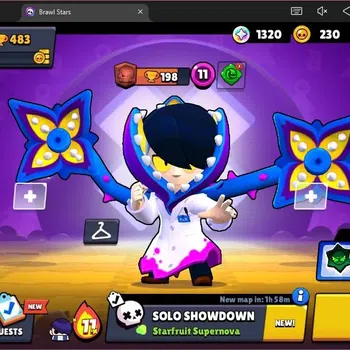 Brawl Stars Accounts Global | 483 Thropy|12 Brawler|1 Max Hypercharge ( image 1