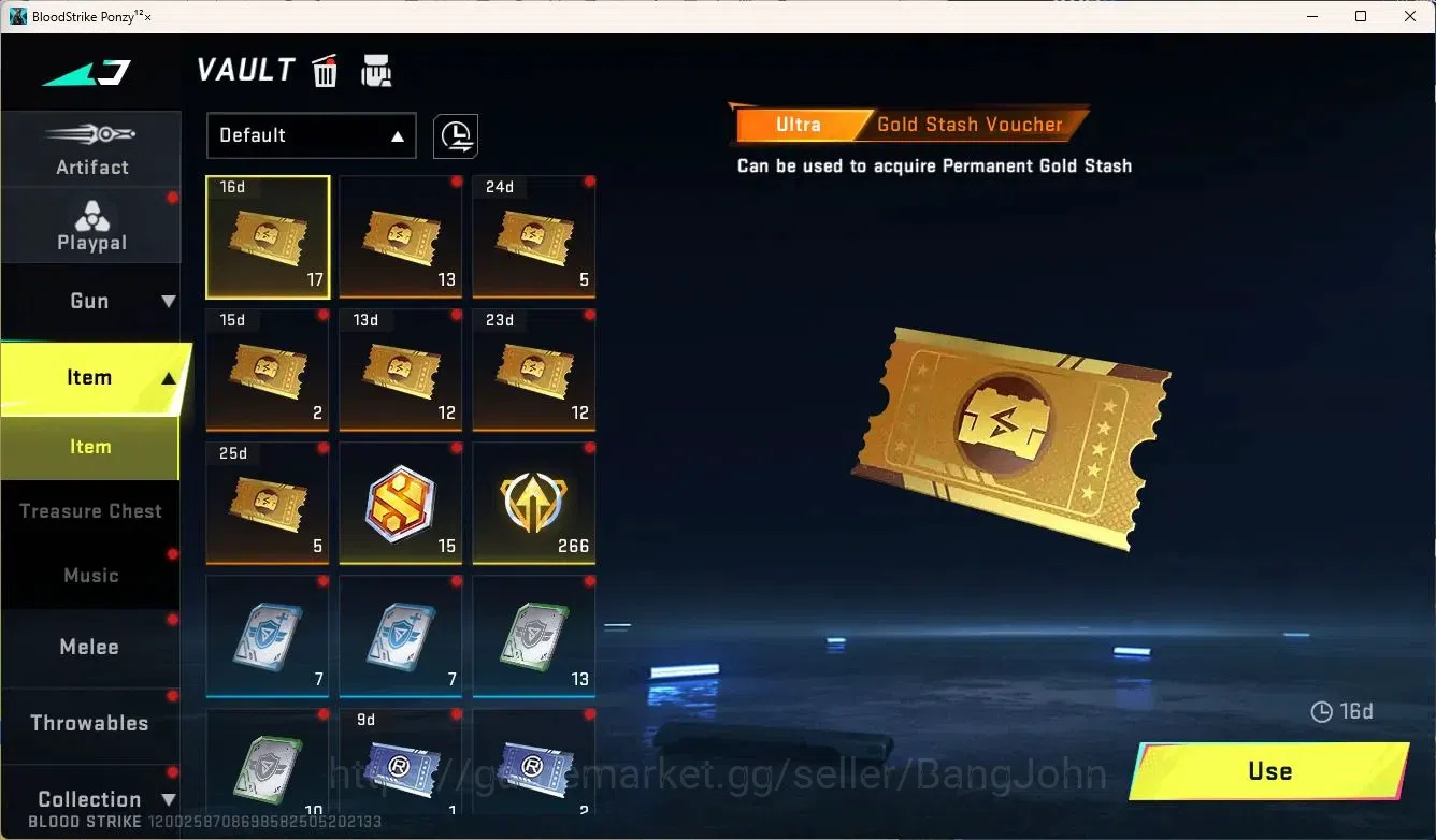 Blood Strike Accounts ASIA | Eternal Desert Eagle|2 7DS Collab Guns,1 TR image 14