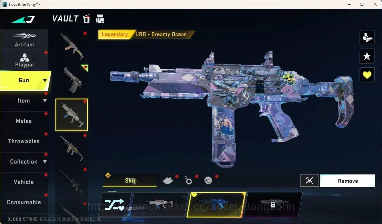 Blood Strike Accounts ASIA | Eternal Desert Eagle|2 7DS Collab Guns,1 TR image 7