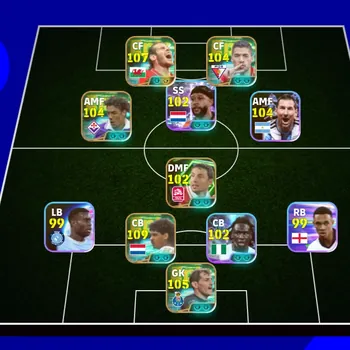 eFootball Accounts Legends & Iconic Players COLECTIVE 3190+ | NEW GARETH BALE x NEW F RIJKARD x M VAN BOOMEL x L