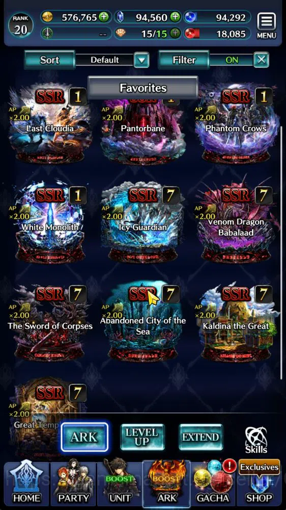 Last Cloudia Accounts GLOBAL | 94k Crystal | Collab Slime (Benimaru,Hina image 3