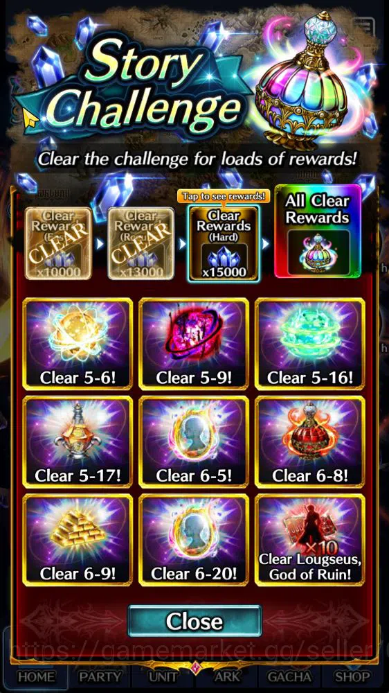 Last Cloudia Accounts GLOBAL | 94k Crystal | Collab Slime (Benimaru,Hina image 6