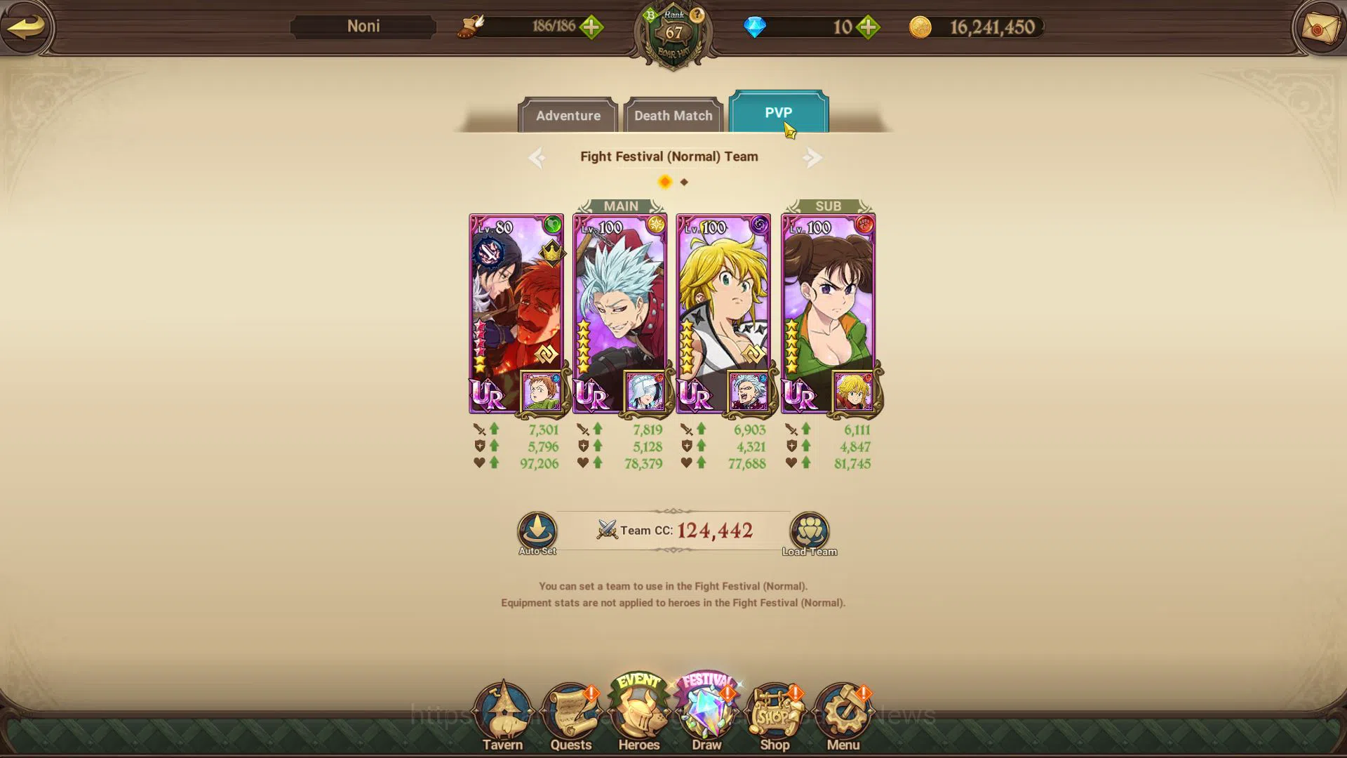 The Seven Deadly Sins: Grand Cross Accounts Global|1,1M CC|Starter Ch5|4 UR| Nightmare Salos,M image 5