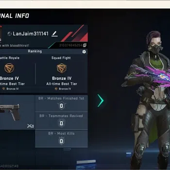 Blood Strike Accounts Others ASIA | 1 Eeternal: Gail-Blight' Embrance Lv.3|1 EVA: MCX|8 Legendary|1 Epic Name Changing