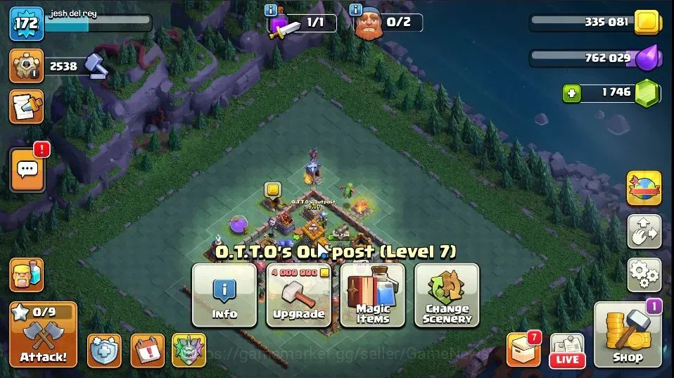 Clash of Clans Accounts Lv 172|TH 18|HH 9|Limited Skin|BK 60,AQ 60,GW 46,M image 17