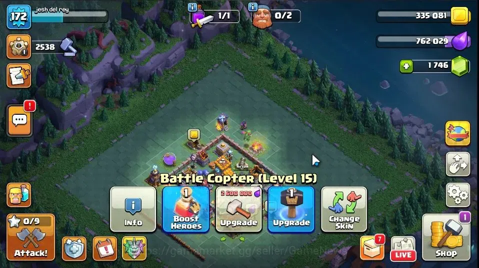 Clash of Clans Accounts Lv 172|TH 18|HH 9|Limited Skin|BK 60,AQ 60,GW 46,M image 18