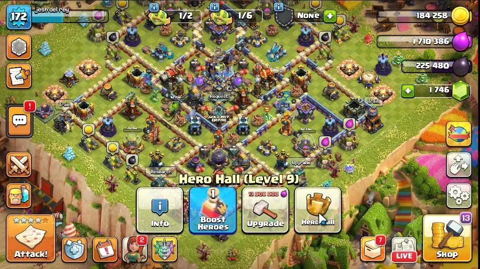 Clash of Clans Accounts Lv 172|TH 18|HH 9|Limited Skin|BK 60,AQ 60,GW 46,M image 5