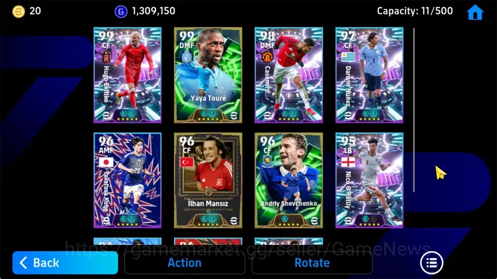 eFootball Accounts Android|Showtime Hugo Ekitike,Darwin Nunez,Casemir image 3