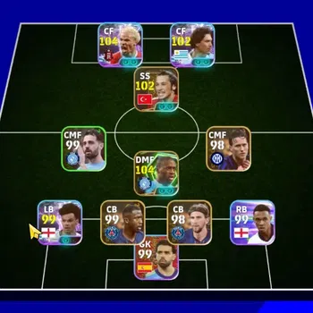 eFootball Meta Player Android|Showtime Hugo Ekitike,Darwin Nunez,Casemir image 1