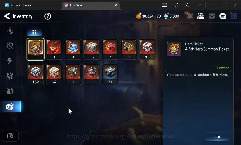 Epic Seven Accounts GLOBAL Unverif|New Era|4 ML(Salome,E Ilynav,BW Ise image 13