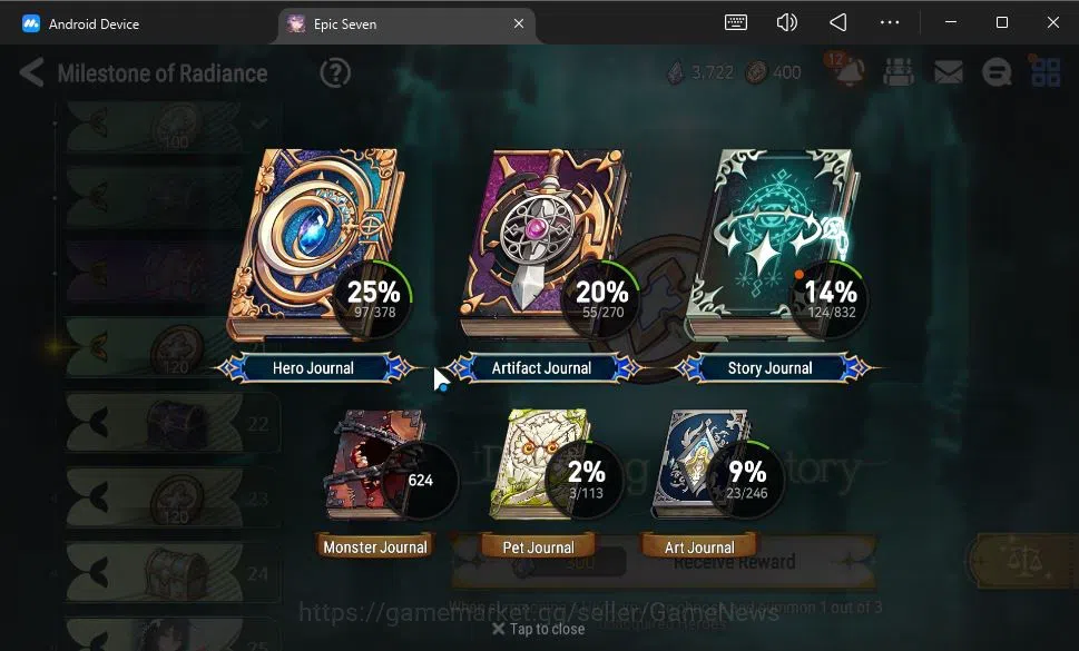 Epic Seven Accounts GLOBAL Unverif|New Era|4 ML(Salome,E Ilynav,BW Ise image 5