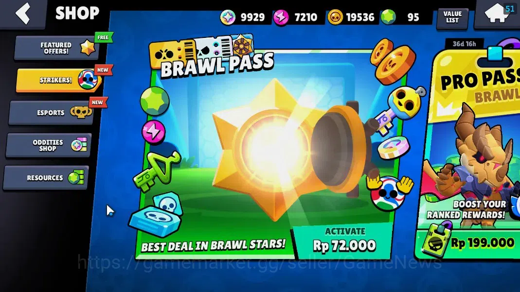 Brawl Stars Accounts 2795 Trophy|21 Brawler 3 Max [Edgar,Bo,Shelly]|9k  image 6