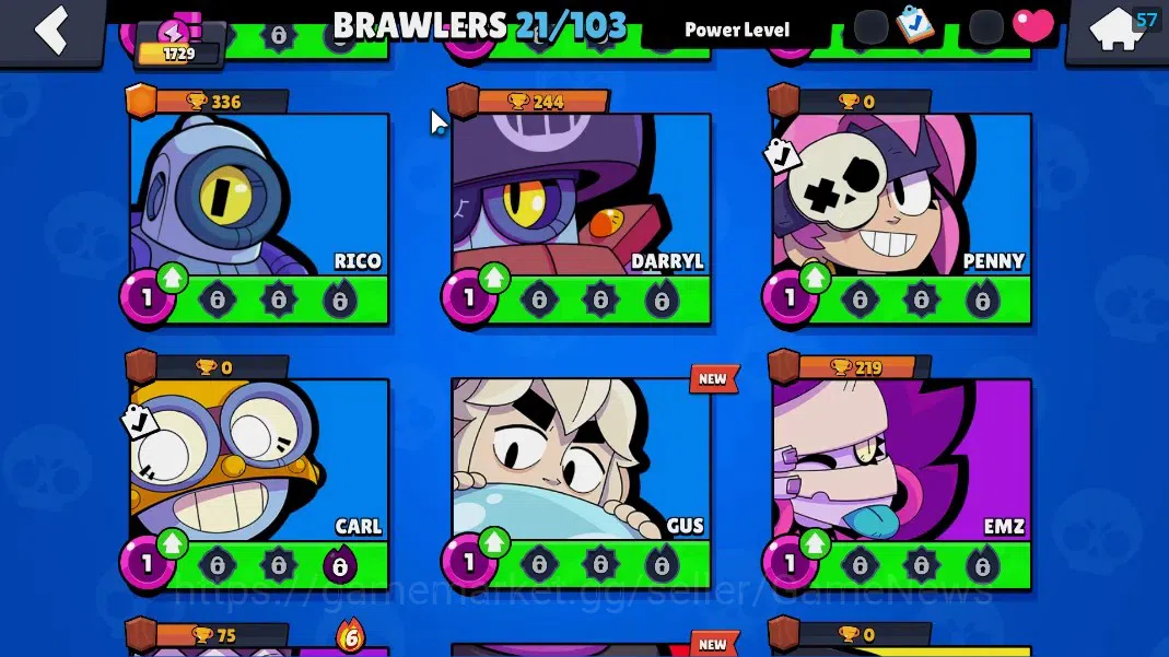 Brawl Stars Accounts 2795 Trophy|21 Brawler 3 Max [Edgar,Bo,Shelly]|9k  image 9